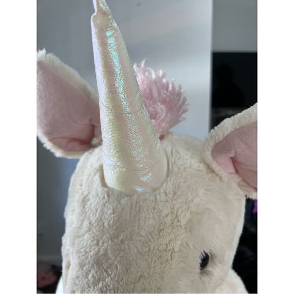 Jellycat huge giant bashful unicorn 45" inches plush stuffed animal - Picture 8 of 9